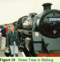 "Steam Train to Maillaig," music for bagpipes composed by Mary Ann Mackinnon while riding the train