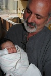 Emmanuel Owen Scott Bancroft Caroli and his father, Jay Emmanuel Owen Scott Bancroft Caroli and his father, Jay