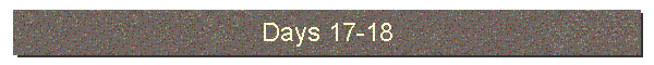 Days 17-18